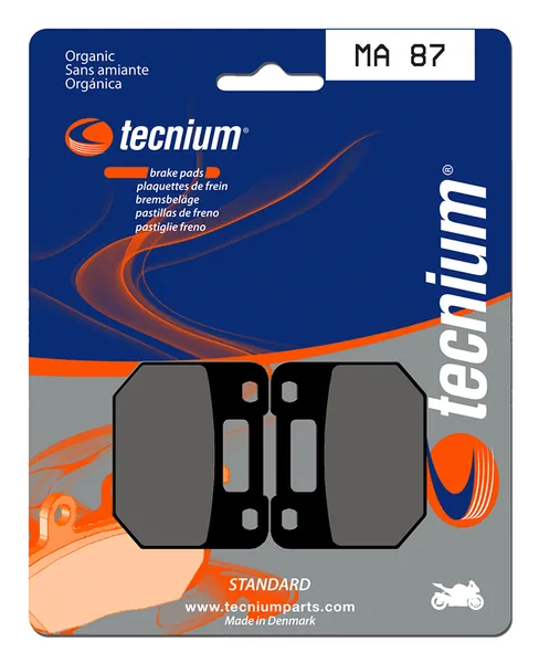 Pastillas de freno Tecnium MA87 Orgánicas