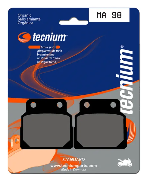 Pastillas de freno Tecnium MA98 Orgánicas