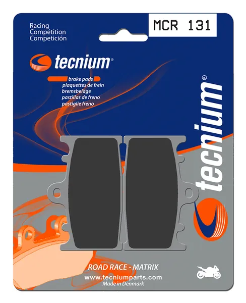 Pastillas de freno Tecnium MCR131 Sinterizadas Carbono