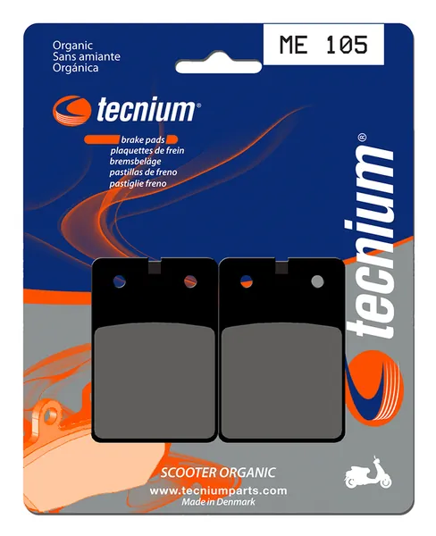 Pastillas de freno Tecnium Scooter orgánicas ME105