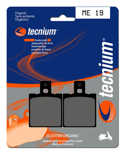 Pastillas de freno Tecnium Scooter orgánicas ME19