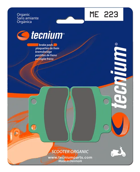 Pastillas de freno Tecnium Scooter orgánicas ME223