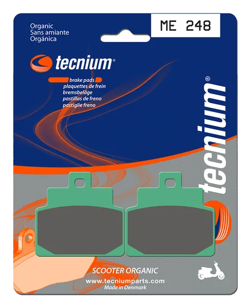 Pastillas de freno Tecnium Scooter orgánicas ME248