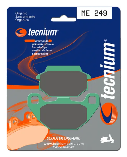 Pastillas de freno Tecnium Scooter orgánicas ME249