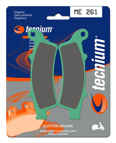Pastillas de freno Tecnium Scooter orgánicas ME261