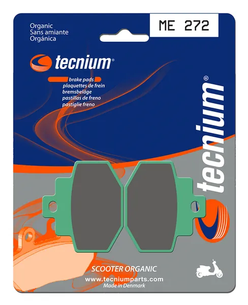 Pastillas de freno Tecnium Scooter orgánicas ME272