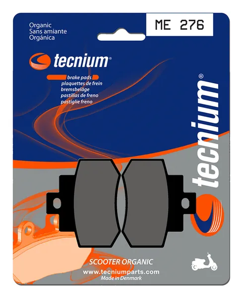 Pastillas de freno Tecnium Scooter orgánicas ME276