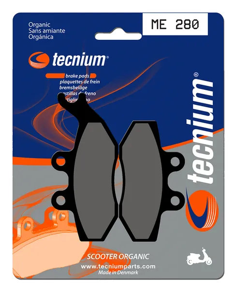 Pastillas de freno Tecnium Scooter orgánicas ME280