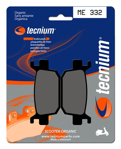 Pastillas de freno Tecnium Scooter orgánicas ME332