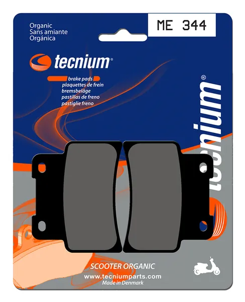Pastillas de freno Tecnium Scooter orgánicas ME344