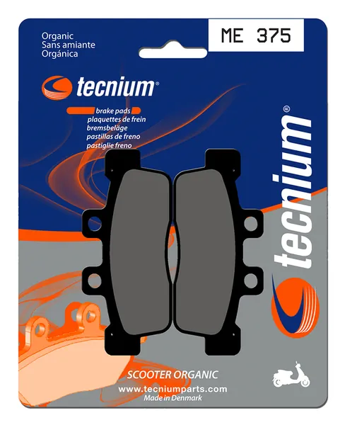 Pastillas de freno Tecnium Scooter orgánicas ME375