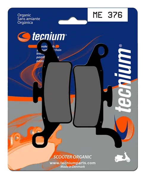 Pastillas de freno Tecnium Scooter orgánicas ME376