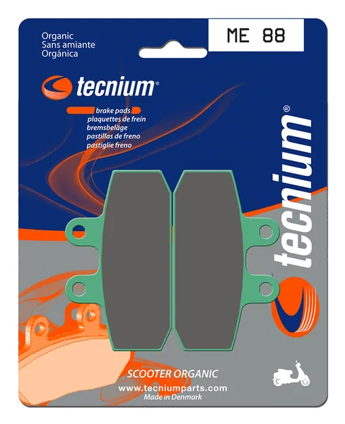 Pastillas de freno Tecnium Scooter orgánicas ME88