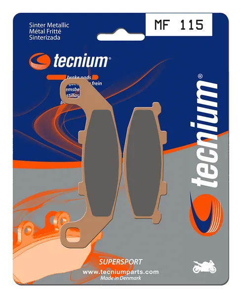 Pastillas de freno Tecnium MF115 Sinterizadas