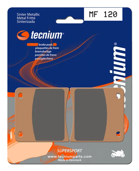 Pastillas de freno Tecnium MF120 Sinterizadas