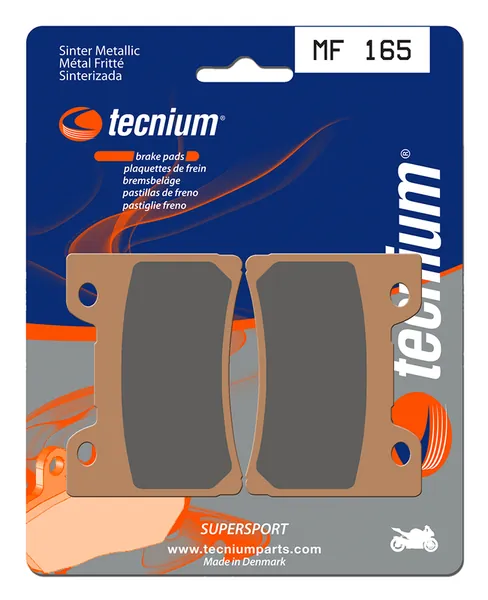 Pastillas de freno Tecnium MF165 Sinterizadas