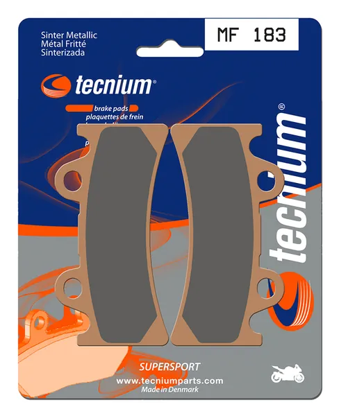 Pastillas de freno Tecnium MF183 Sinterizadas