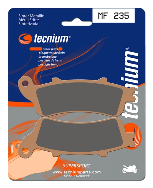 Pastillas de freno Tecnium MF235 Sinterizadas