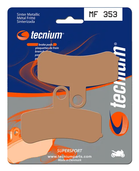 Pastillas de freno Tecnium MF353 Sinterizadas