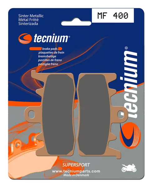 Pastillas de freno Tecnium MF400 Sinterizadas