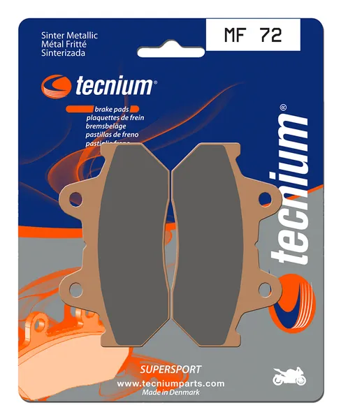 Pastillas de freno Tecnium MF72 Sinterizadas