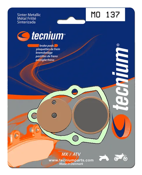 Pastillas de freno Tecnium MO137 Sinterizadas