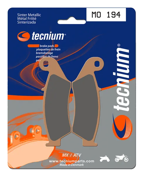 Pastillas de freno Tecnium MO194 Sinterizadas