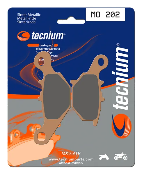 Pastillas de freno Tecnium MO202 Sinterizadas