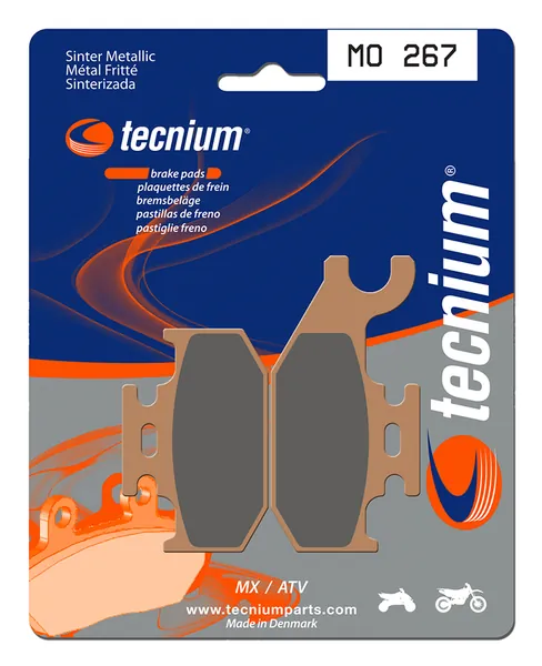 Pastillas de freno Tecnium MO267 Sinterizadas