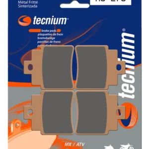 Pastillas de freno Tecnium MO275 Sinterizadas