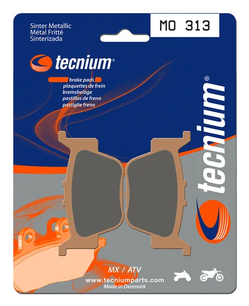Pastillas de freno Tecnium MO313 Sinterizadas