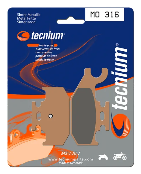 Pastillas de freno Tecnium MO316 Sinterizadas