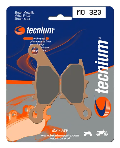Pastillas de freno Tecnium MO320 Sinterizadas