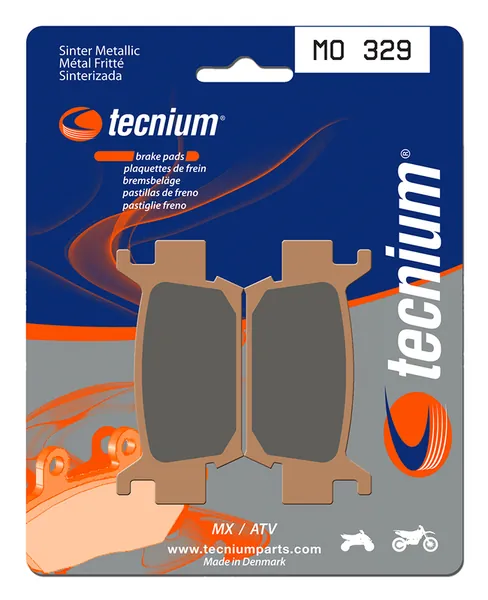 Pastillas de freno Tecnium MO329 Sinterizadas