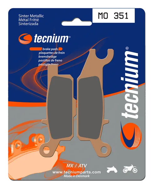 Pastillas de freno Tecnium MO351 Sinterizadas