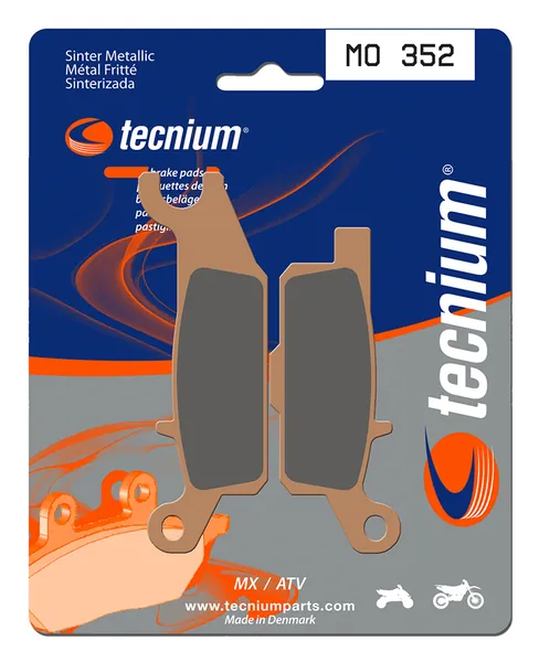 Pastillas de freno Tecnium MO352 Sinterizadas