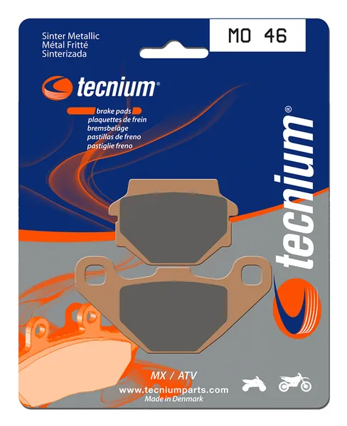 Pastillas de freno Tecnium MO46 Sinterizadas
