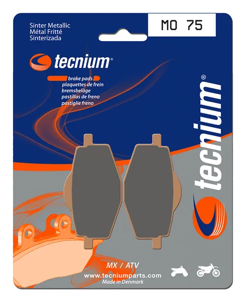 Pastillas de freno Tecnium MO75 Sinterizadas