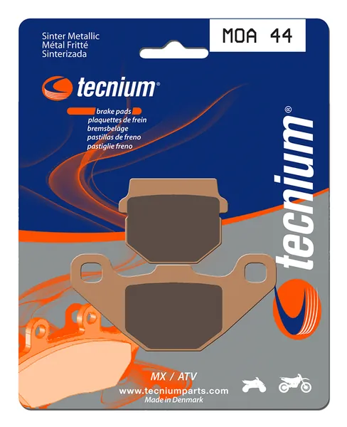 Pastillas de freno Tecnium MOA044 Sinterizadas ATV c/disco acero normal