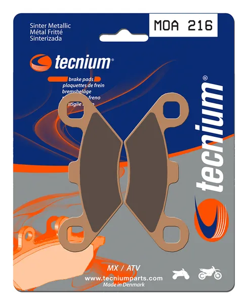 Pastillas de freno Tecnium MOA216 Sinterizadas