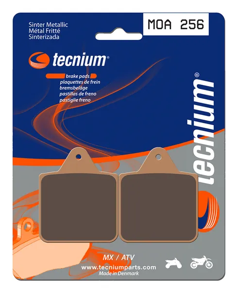 Pastillas de freno Tecnium MOA256 Sinterizadas