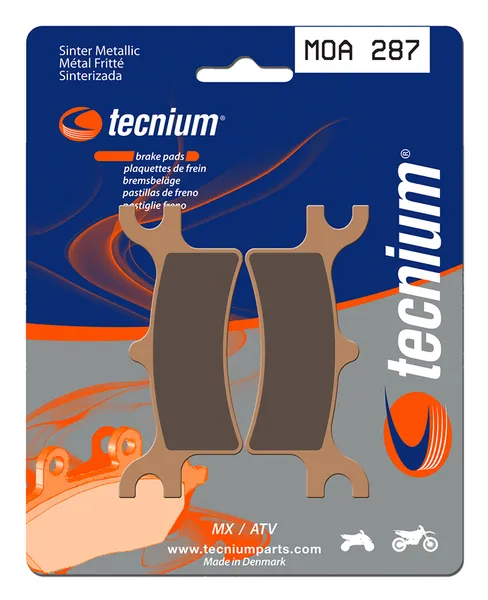 Pastillas de freno Tecnium MOA287 Sinterizadas