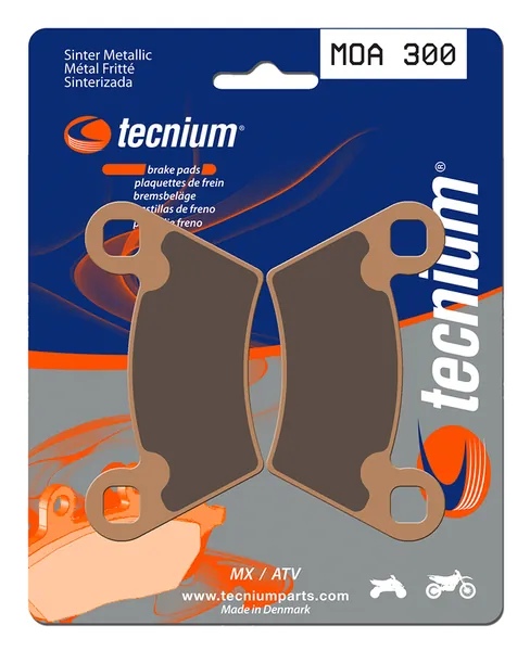 Pastillas de freno Tecnium MOA300 Sinterizadas
