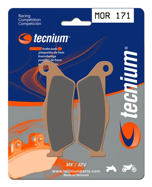 Pastillas de freno Tecnium MOR171 Sinterizadas