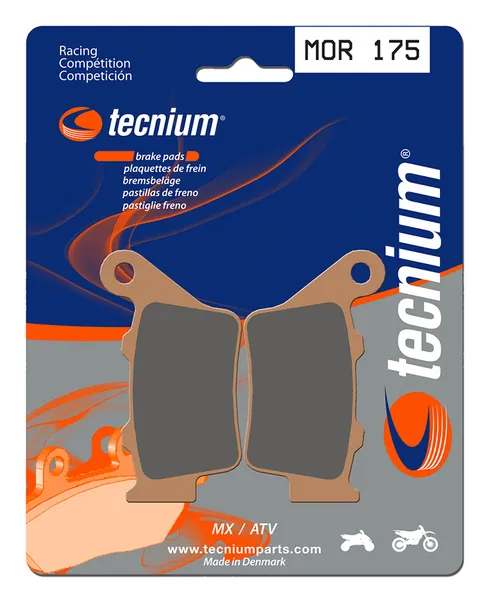 Pastillas de freno Tecnium MOR175 Sinterizadas