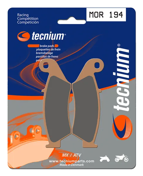 Pastillas de freno Tecnium MOR194 Sinterizadas