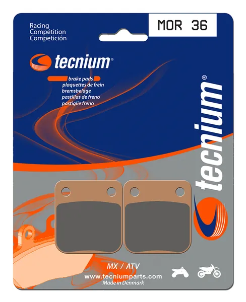 Pastillas de freno Tecnium MOR36 Sinterizadas