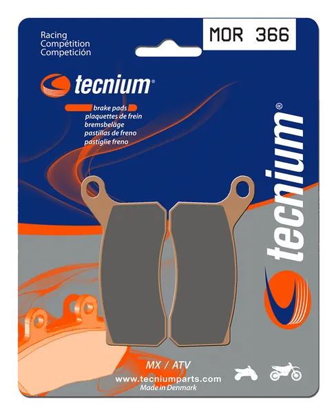 Pastillas de freno Tecnium MOR366 Sinterizadas