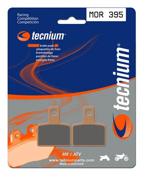 Pastillas de freno Tecnium MOR395 Sinterizadas racing