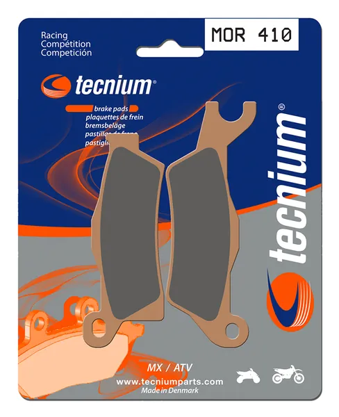 Pastillas de freno Tecnium MOR410 Sinterizadas racing